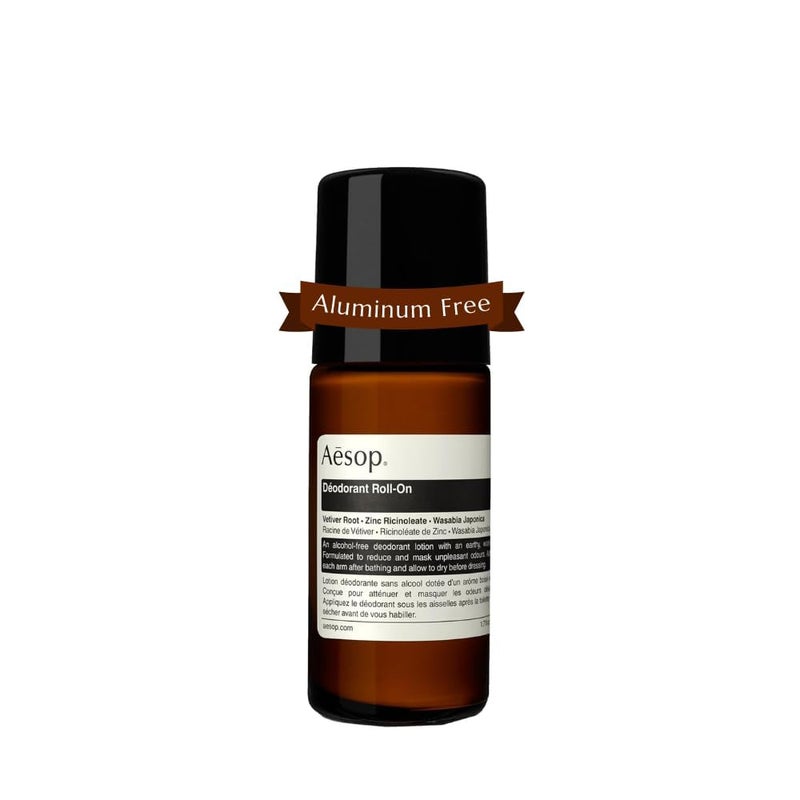 Aesop Roll On Deodorant | Alcohol & Aluminum Free | Reduce and Mask Unpleasant Odors | Woody, Herbaceous, Earthy | 1.6 oz / 50 mL - Image 1